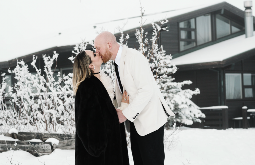 a wedding day for a bride and groom in selfoss, near Reykjavik, iceland